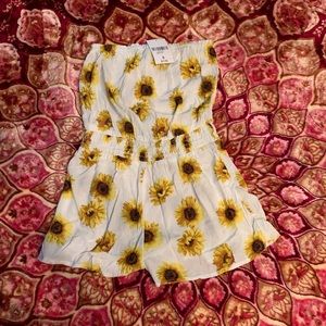 Sunflower romper